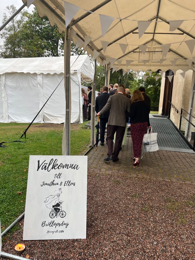 Bild från bröllopet