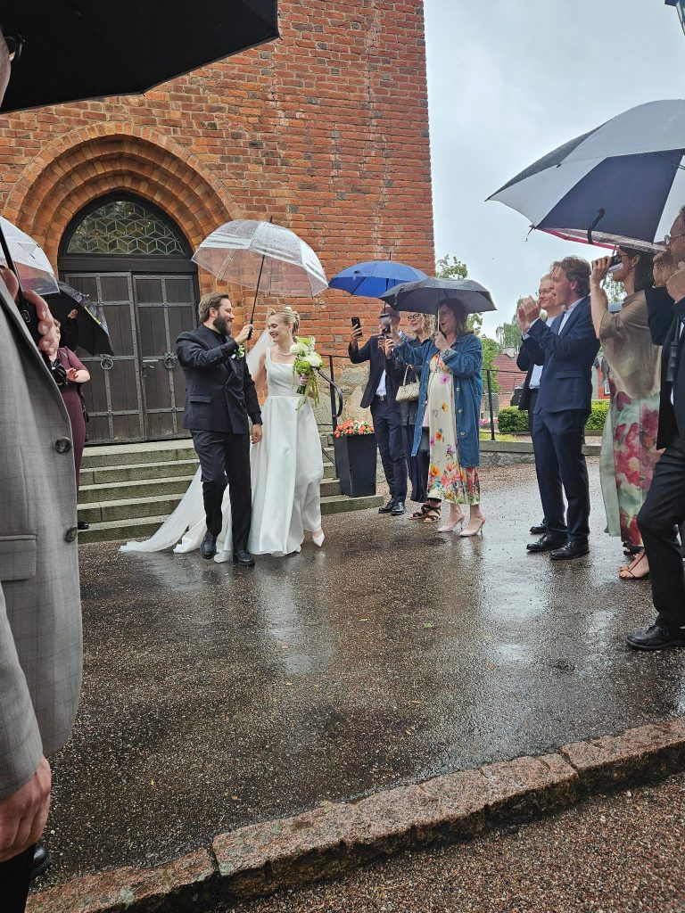 Bild från bröllopet