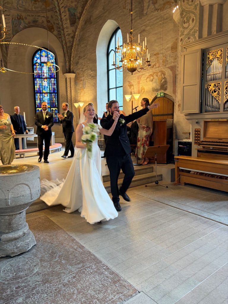 Bild från bröllopet
